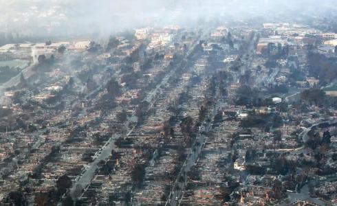 حرائق لوس أنجلوس