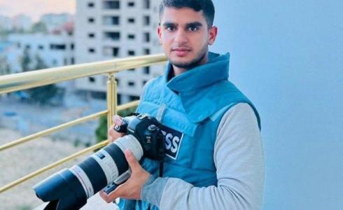 غزة - استشهاد الصحفي سائد نبهان بالنصيرات