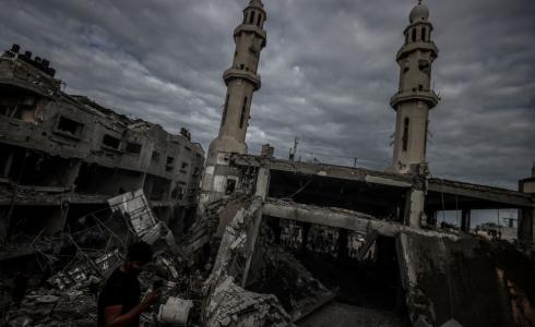 غزة - إسرائيل دمرت 966 مسجدا