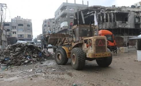 أزمة النفايات في شوارع غزة