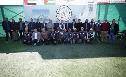وفد من حماس يزور المستشفى الميداني الإماراتي في غزة