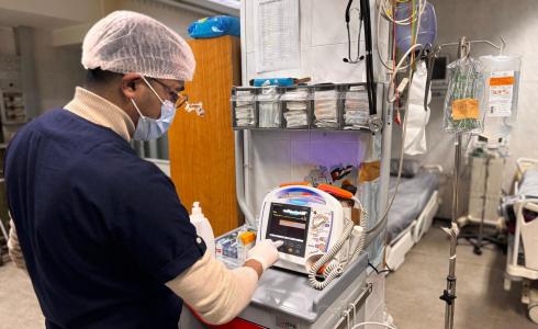 قسم الولادة في مستشفى الأمل بخان يونس