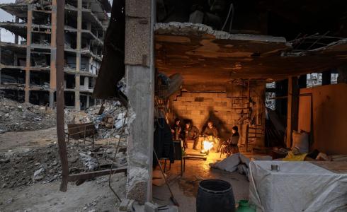 الدمار في غزة - تعبيرية