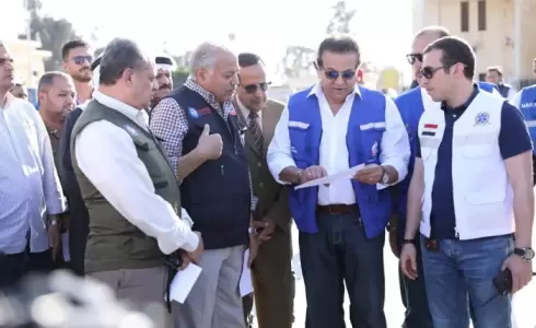 وفد مصري أوروبي يصل إلى معبر رفح