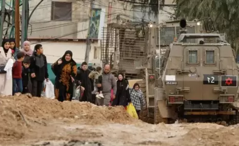 النزوح في الضفة - توضيحية