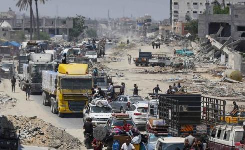 عودة السكان إلى شمال قطاع غزة