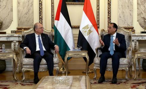 لقاء رئيس الوزراء مع نظيره المصري في القاهرة