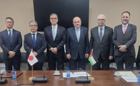 فلسطين واليابان توقعان اتفاقيتين لدعم جهود التعافي