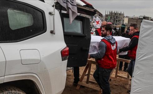 الصليب الأحمر يتسلم جثامين إسرائيل