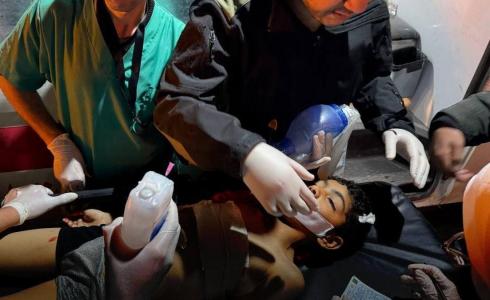 شهيدان وإصابات بقصف خيمة نازحين غربي خانيونس