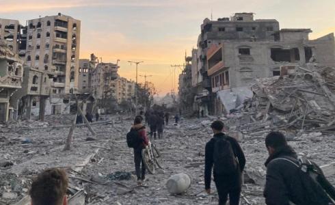 الدمار في قطاع غزة جراء الحرب الإسرائيلية