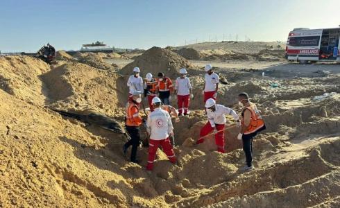 الجيش الإسرائيلي يستكمل التحقيق الأولى بإعدام طواقم الاسعاف والانقاذ في رفح