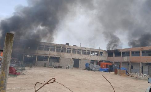 إطلاق قنابل حارقة على بلدة الخيام جنوبي لبنان