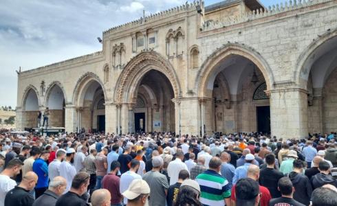 صلاة الجمعة اليوم في المسجد الأقصى