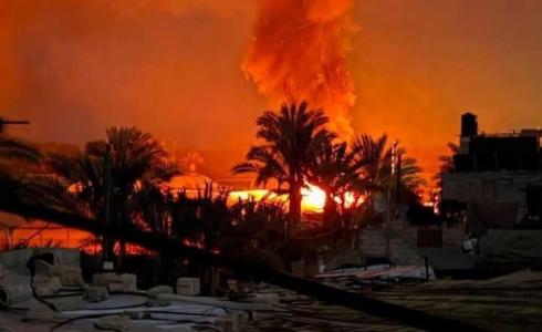 القصف على غزة - أرشيف