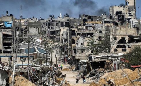 آثار العدوان الإسرائيلي على قطاع غزة