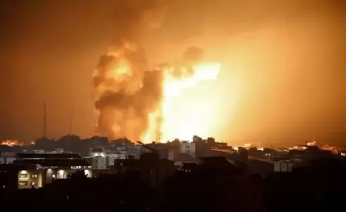 قصف المستشفى المعمداني في غزة