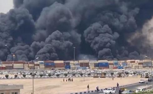 انفجار الميناء بإيران