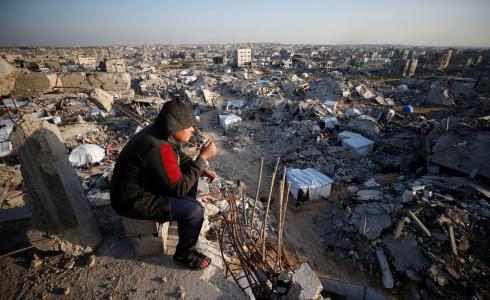 الدمار في غزة - تعبيرية