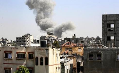 غارات على غزة