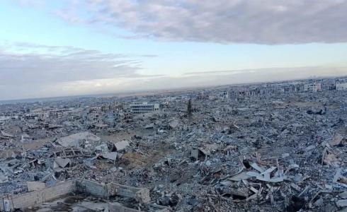 الدمار في مدينة رفح