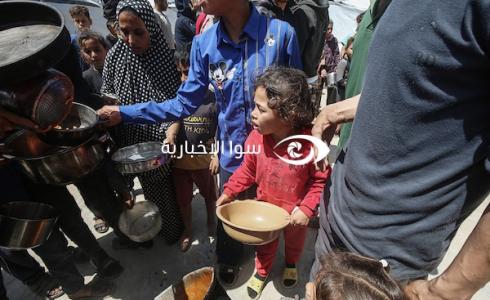 الإعلام الحكومي بغزة - الاحتلال يفاقم تجويع الأطفال في القطاع