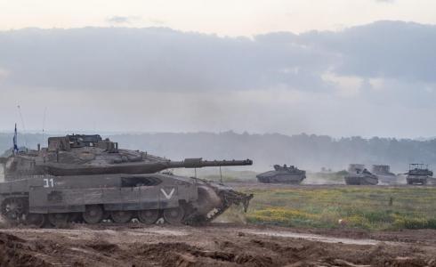 الجيش الإسرائيلي شمال قطاع غزة