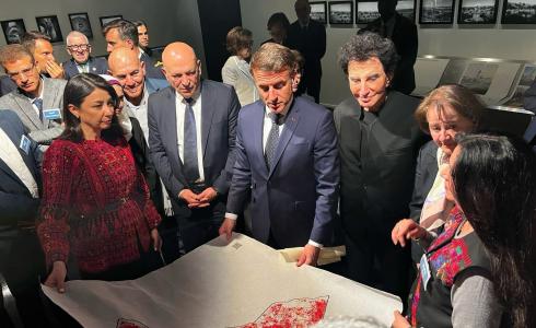 بمشاركة ماكرون.. افتتاح معرض "كنوز غزة" في باريس
