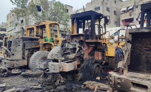 الجيش الإسرائيلي يعترف بقصفه الآليات الثقيلة في غزة