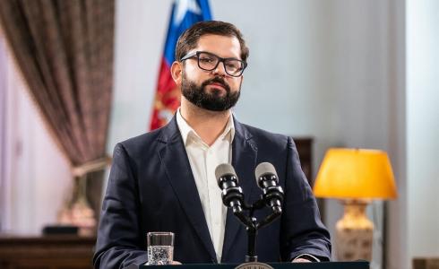 الرئيس التشيلي جابرييل بوريتش