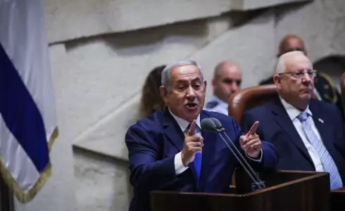 رئيس الوزراء الإسرائيلي بنيامين نتنياهو