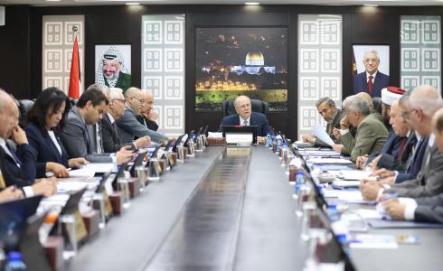 جلسة الحكومة الفلسطينية