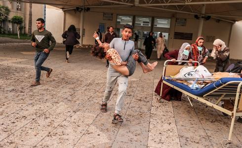 شهداء إثر قصف عنيف استهدف منطقة المستشفى الأوروبي في خانيونس