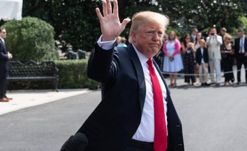 الرئيس الأمريكي دونالد ترامب