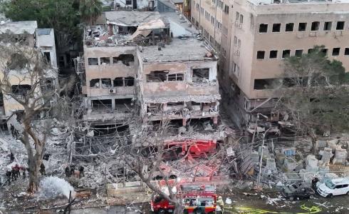 آثار القصف الإيراني على تل أبيب