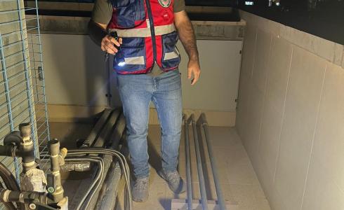 الدفاع المدني في رام الله - أرشيف