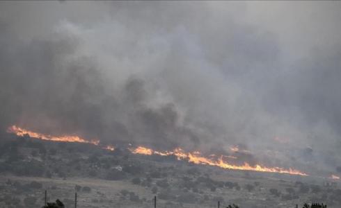 حريق في غابات القدس