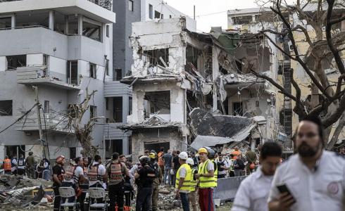 القصف على إيران