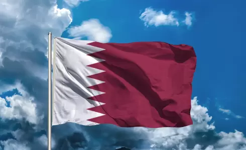 العلم القطري