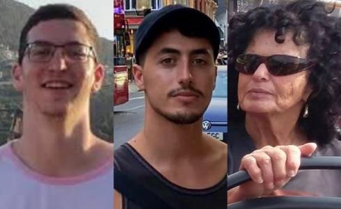 الأسرى الثلاث الذين تم استعادة جثامينهم من غزة
