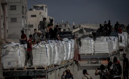 شاحنة مساعدات