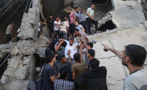 القصف في غزة - أرشيف