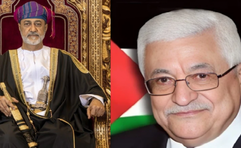 الرئيس عباس وسلطان عُمان