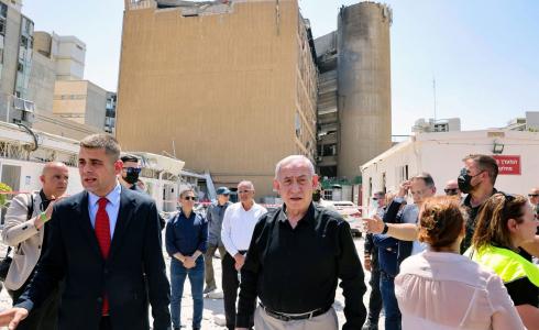 بنيامين نتنياهو في مستشفى سوروكا