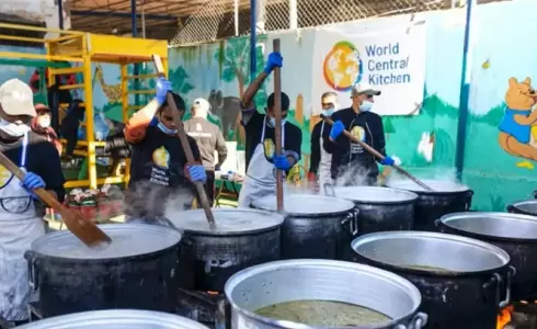 المطبخ العالمي يستأنف عمله في غزة مجددًا