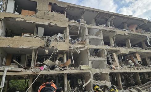 من الدمار الواسع للصواريخ الإيرانية على إسرائيل اليوم