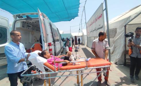 الهلال الأحمر يستضيف 176 مريضا ومرافقا ويشارك في إجلائهم إلى الأردن