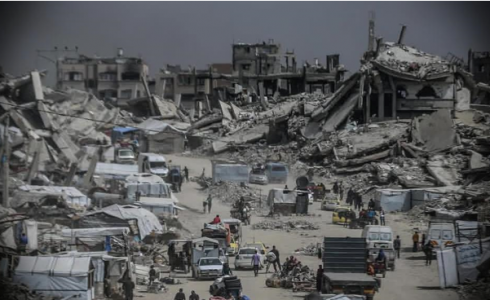 الدمار في غزة - تعبيرية