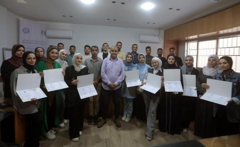 بيت الصحافة يختتم دورة تدريبية بعنوان " التصوير الصحفي الميداني"