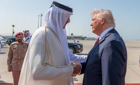 أمير قطر وترامب